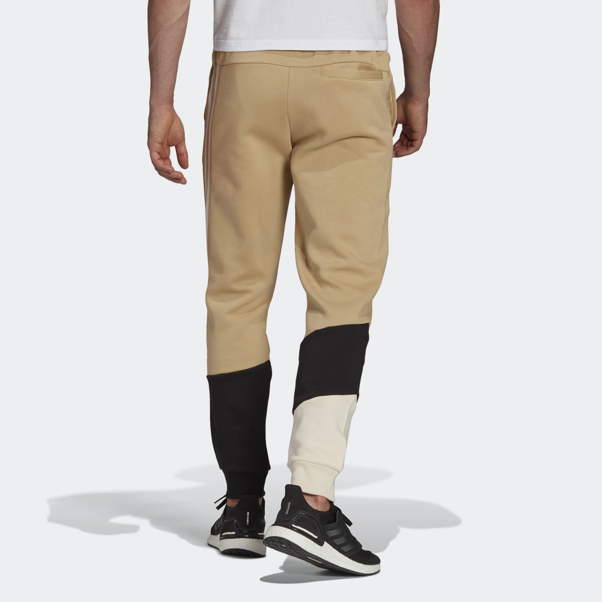 adidas Men's Fleece Colorblock Pants - H39762 - Image 2