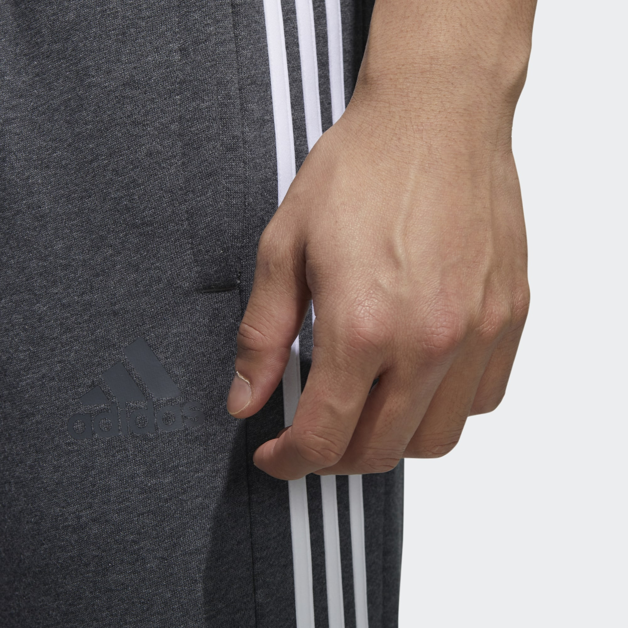 adidas Men's Essentials Colorblock Fleece Pants - Gd5474 - Image 6