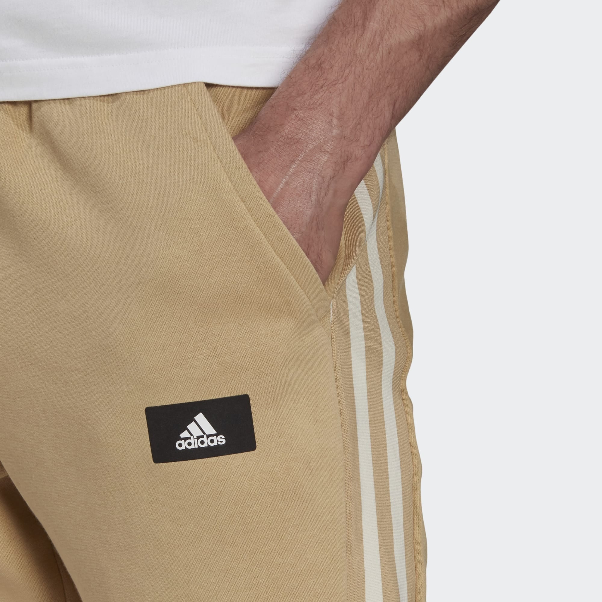 adidas Men's Fleece Colorblock Pants - H39762 - Image 5
