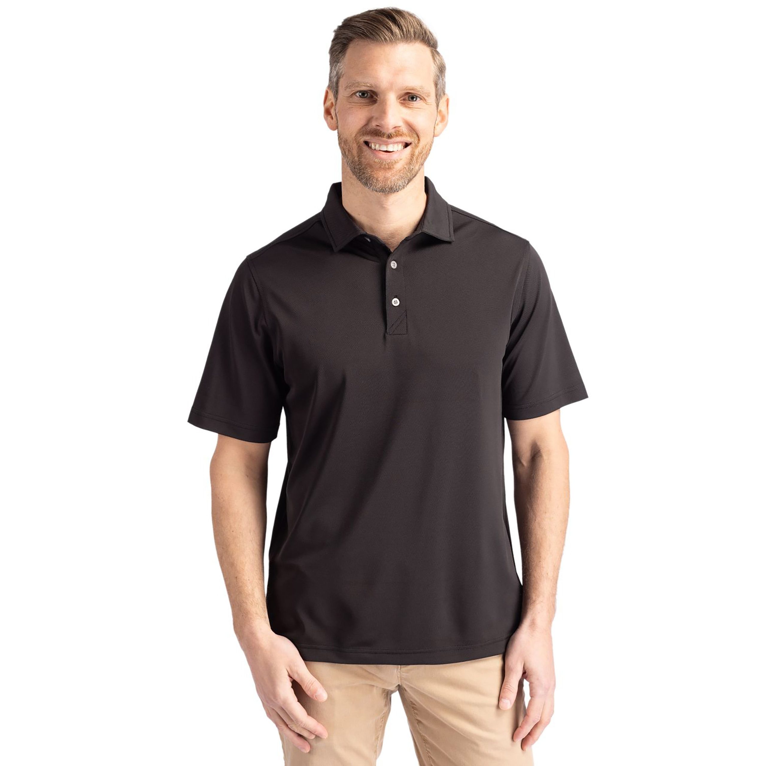 Cutter & Buck Virtue Eco Pique Recycled Men's Polo - Image 2