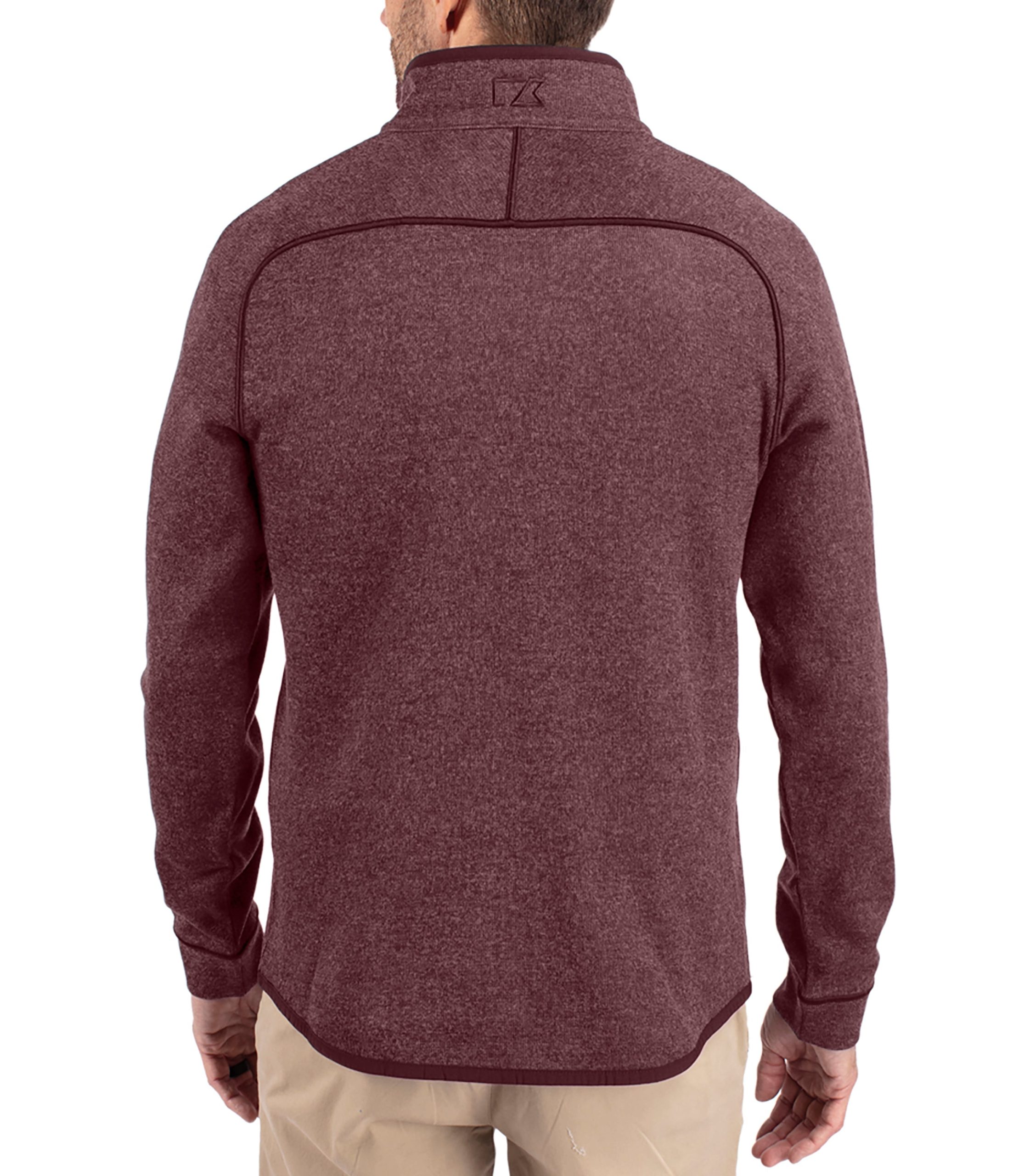 Cutter & Buck Mainsail Sweater-Knit Mens Half Zip Pullover Jacket - Image 16