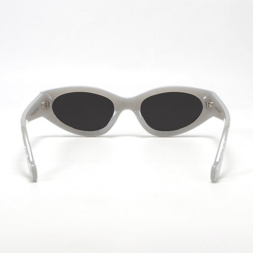 TopFoxx Kat x Money Moves - Silver Women's Cateye Sunglasses - Image 8
