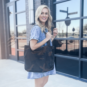 Kristy Canvas Tote by Threaded Pear