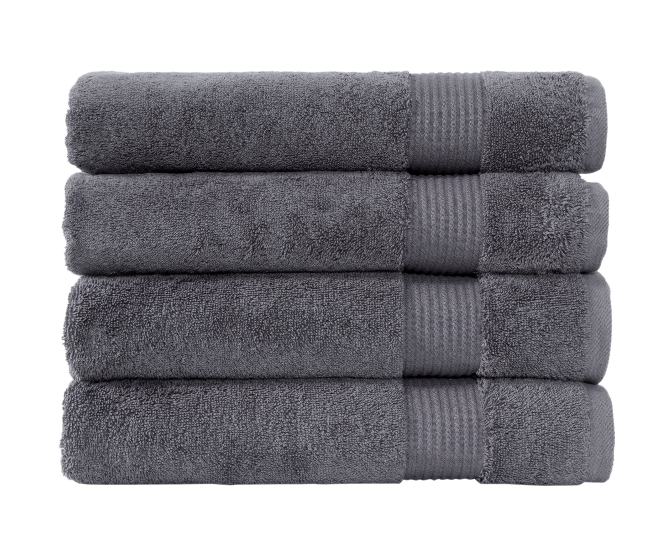 Classic Turkish Towels Amadeus Luxury Turkish Cotton Hotel Collection Quick Drying Bath Towels - 4 Pieces - Image 5