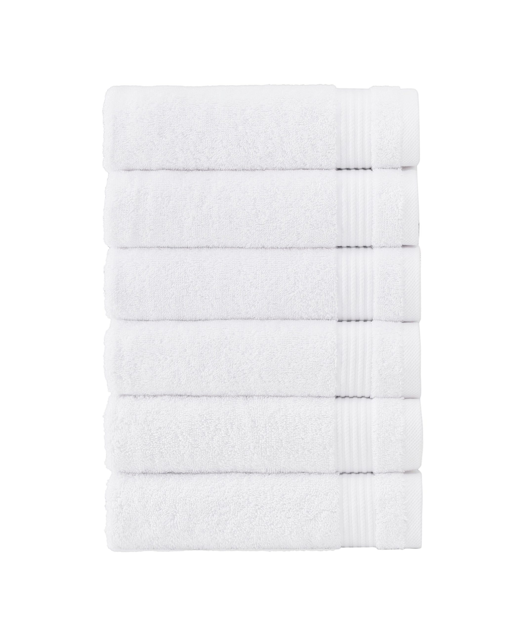 Classic Turkish Towels Amadeus Luxury Turkish Cotton Every Day Use Hand Towels - 6 Pieces - Image 2
