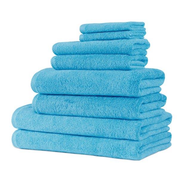 Classic Turkish Towels Hospitality Turkish Cotton Hotel Collection Family Towel Set of 8 - Image 3