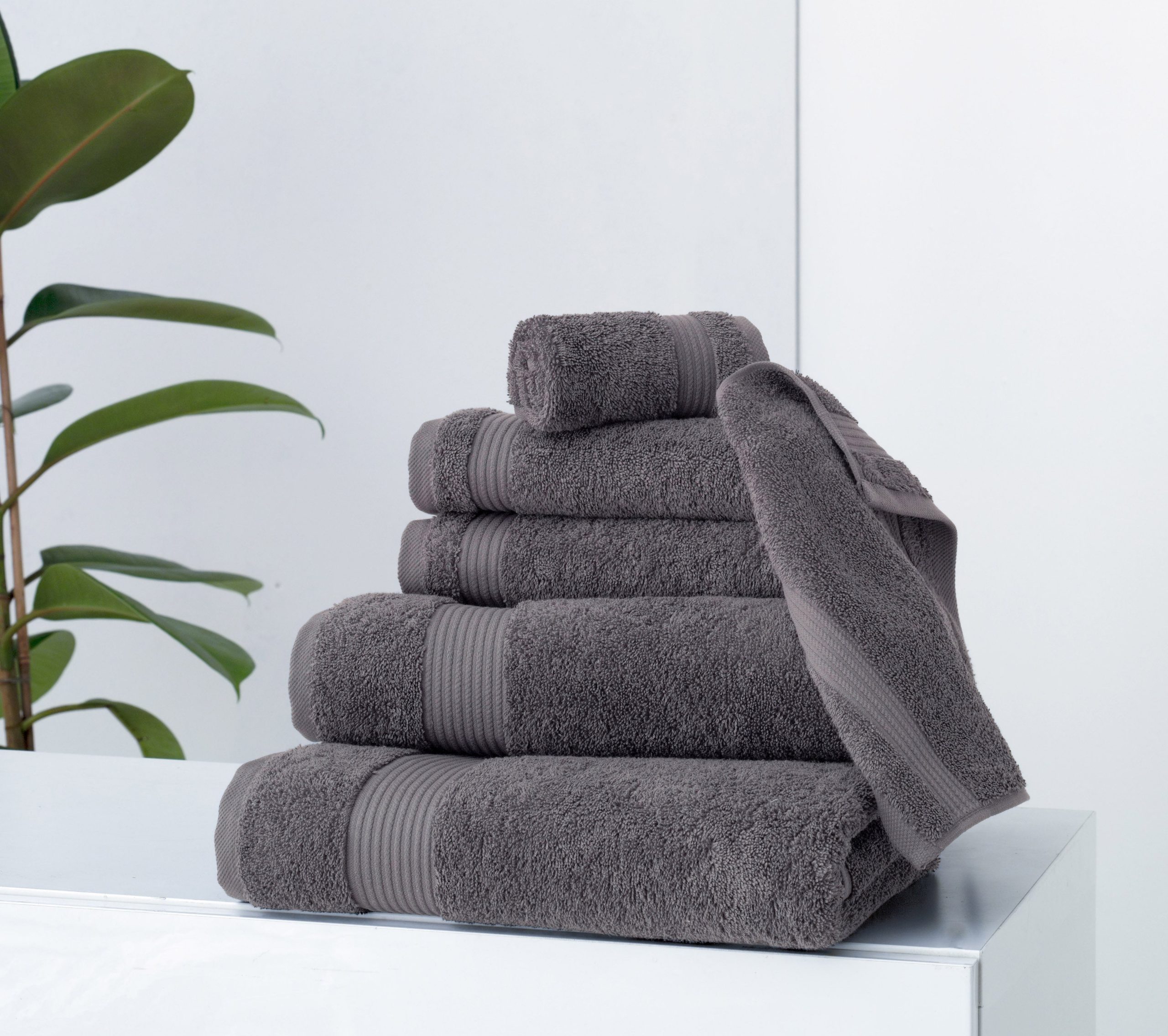 Classic Turkish Towels Amadeus Luxury Turkish Cotton Premium 6 Pc Towel Set - Image 6