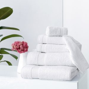 Classic Turkish Towels Amadeus Luxury Turkish Cotton Premium 6 Pc Towel Set