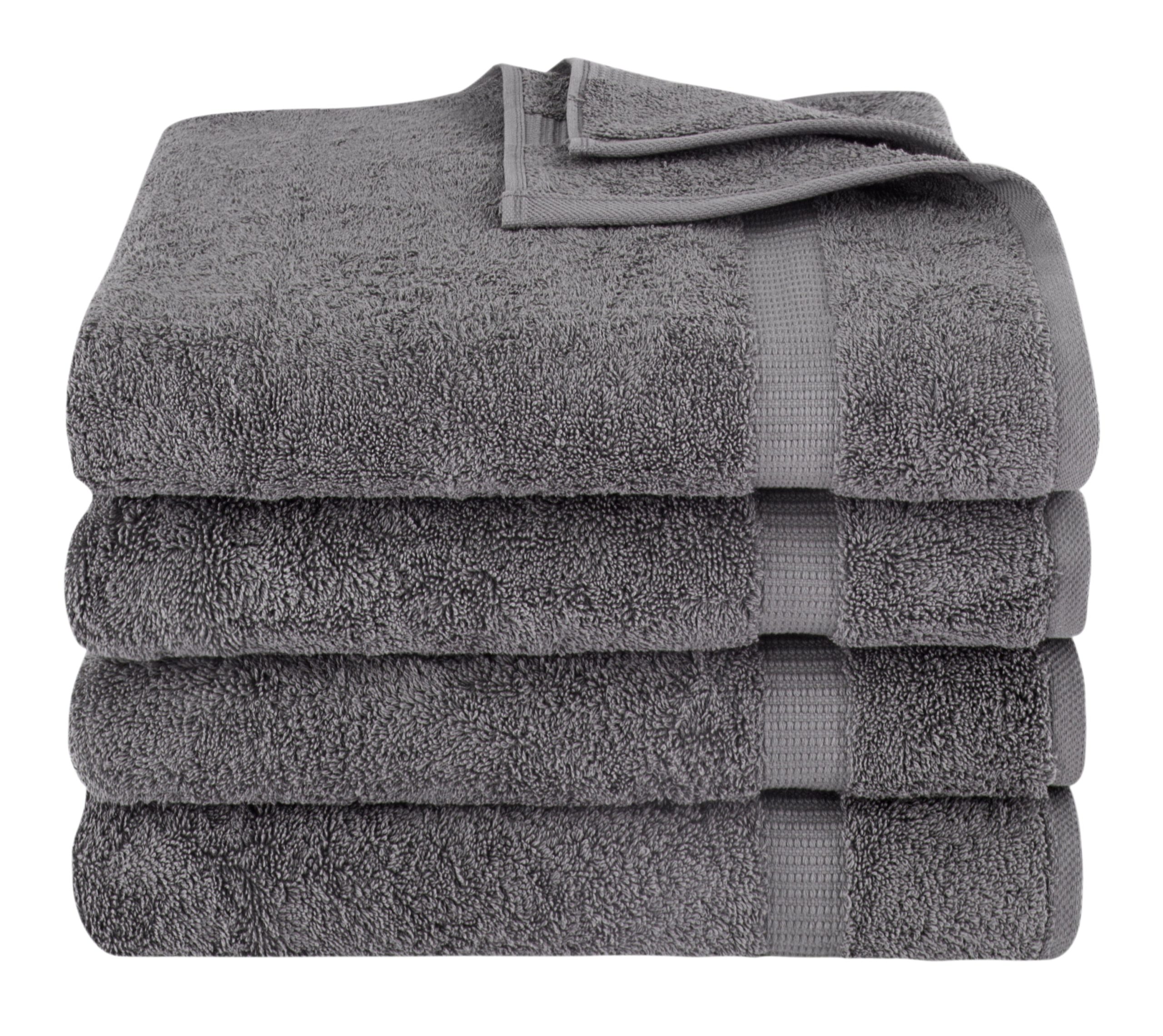 Classic Turkish Towels Villa Turkish Cotton Luxury Hotel Collection Bath Towels - 4 Pieces - Image 8