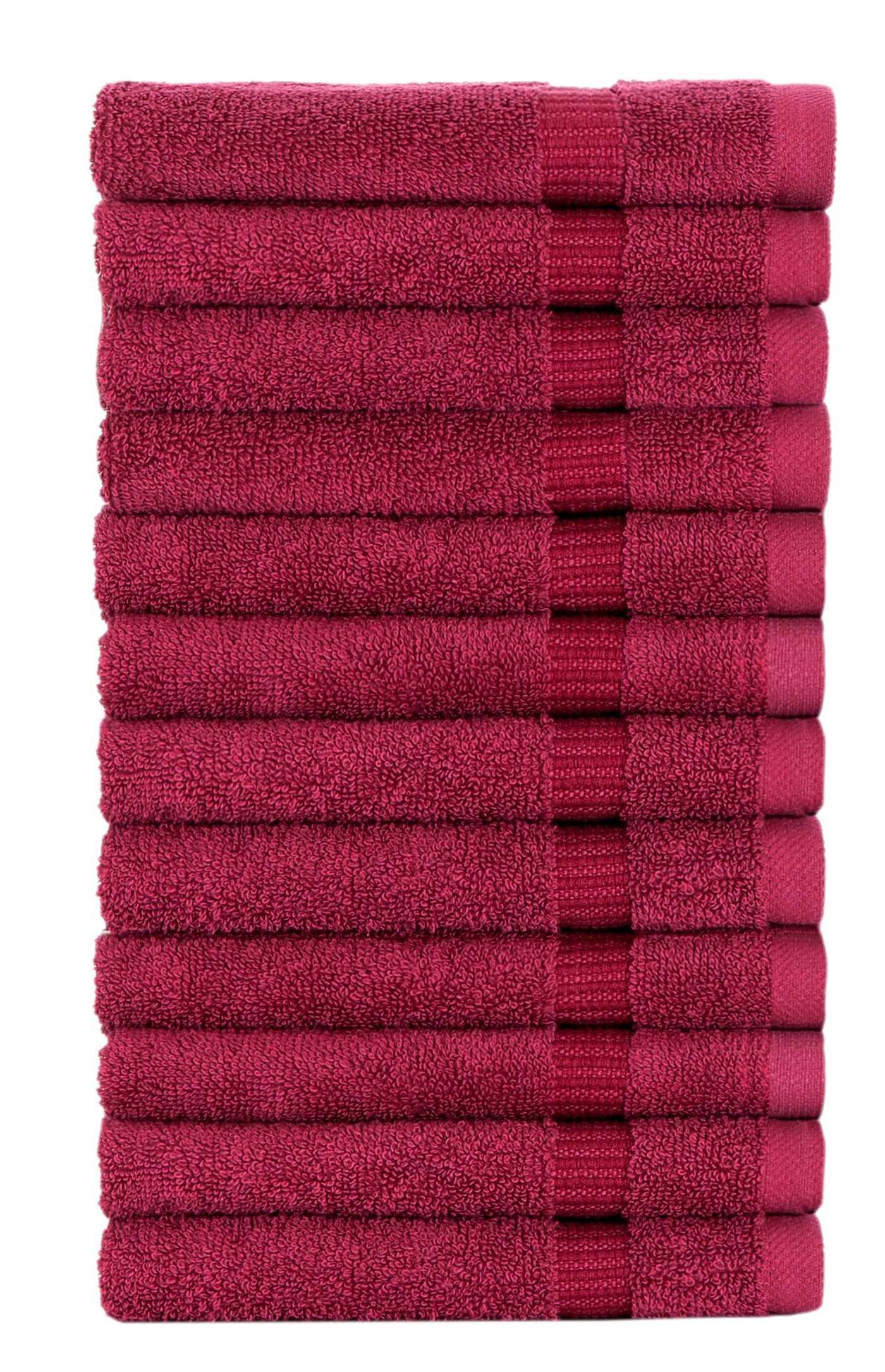 Classic Turkish Towels Cambridge Turkish Cotton Washcloths - 12 Pieces (Wholesale) - Image 3