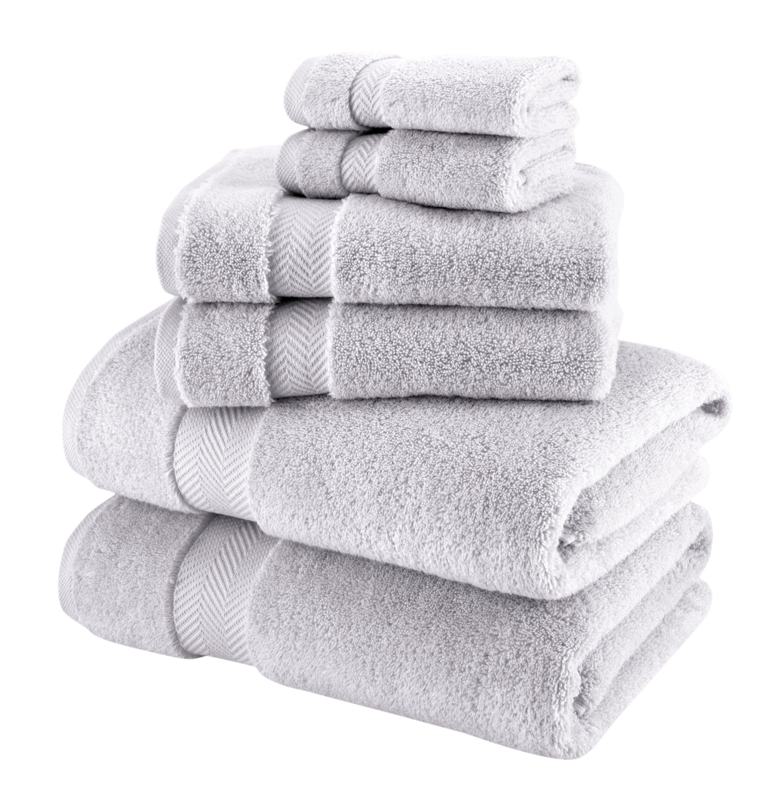 Classic Turkish Towels Becci Turkish Cotton Luxury Everyday Towel Set of 6 - Image 3