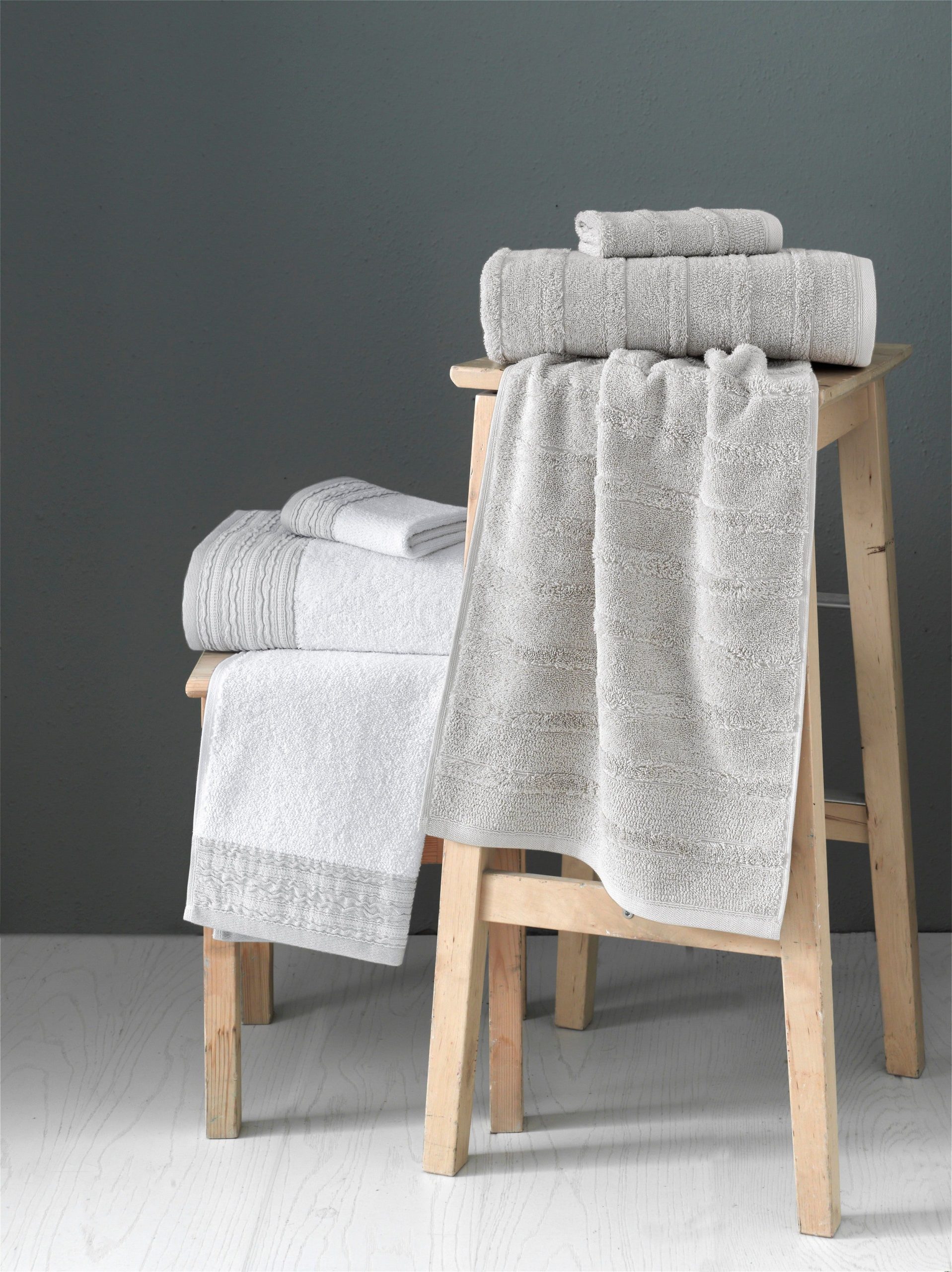 Classic Turkish Towels Caren & Garen Turkish Cotton Bundle Towel Set of 6