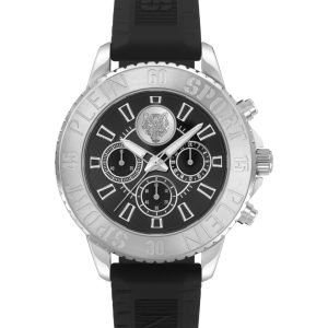 Plein Sport Glam Chrono Silicone Watch