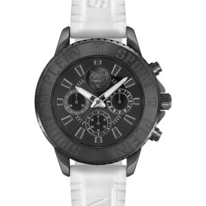 Plein Sport Glam Chrono Silicone Watch