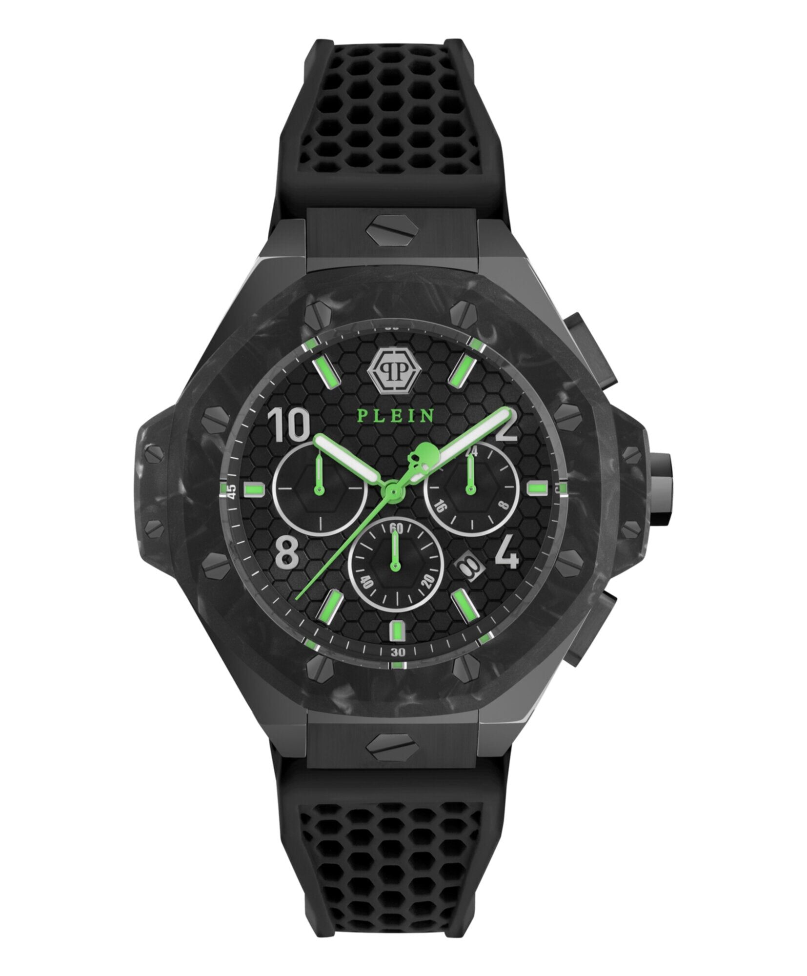 Philipp Plein Plein Chrono Royal Silicone Watch