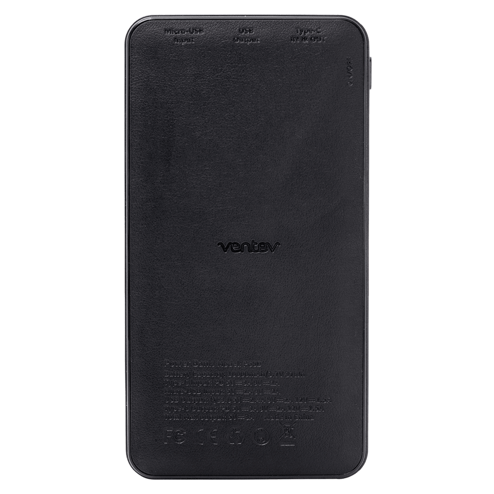 Ventev Portable Battery PD 10.000 mAh - Gray - Image 3