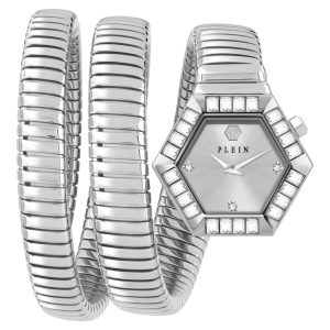 Philipp Plein $nake Hexagon Crystal Watch