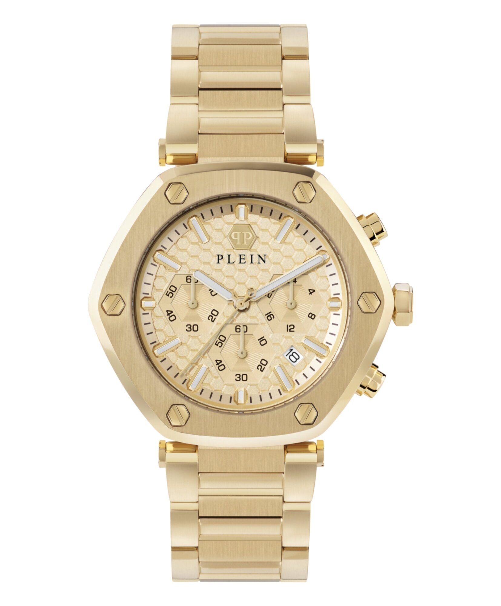 Philipp Plein The Hexagon Chrono Bracelet Watch