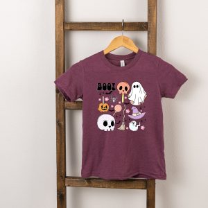 The Juniper Shop Toddler Boo Chart Short Sleeve Crew Neck