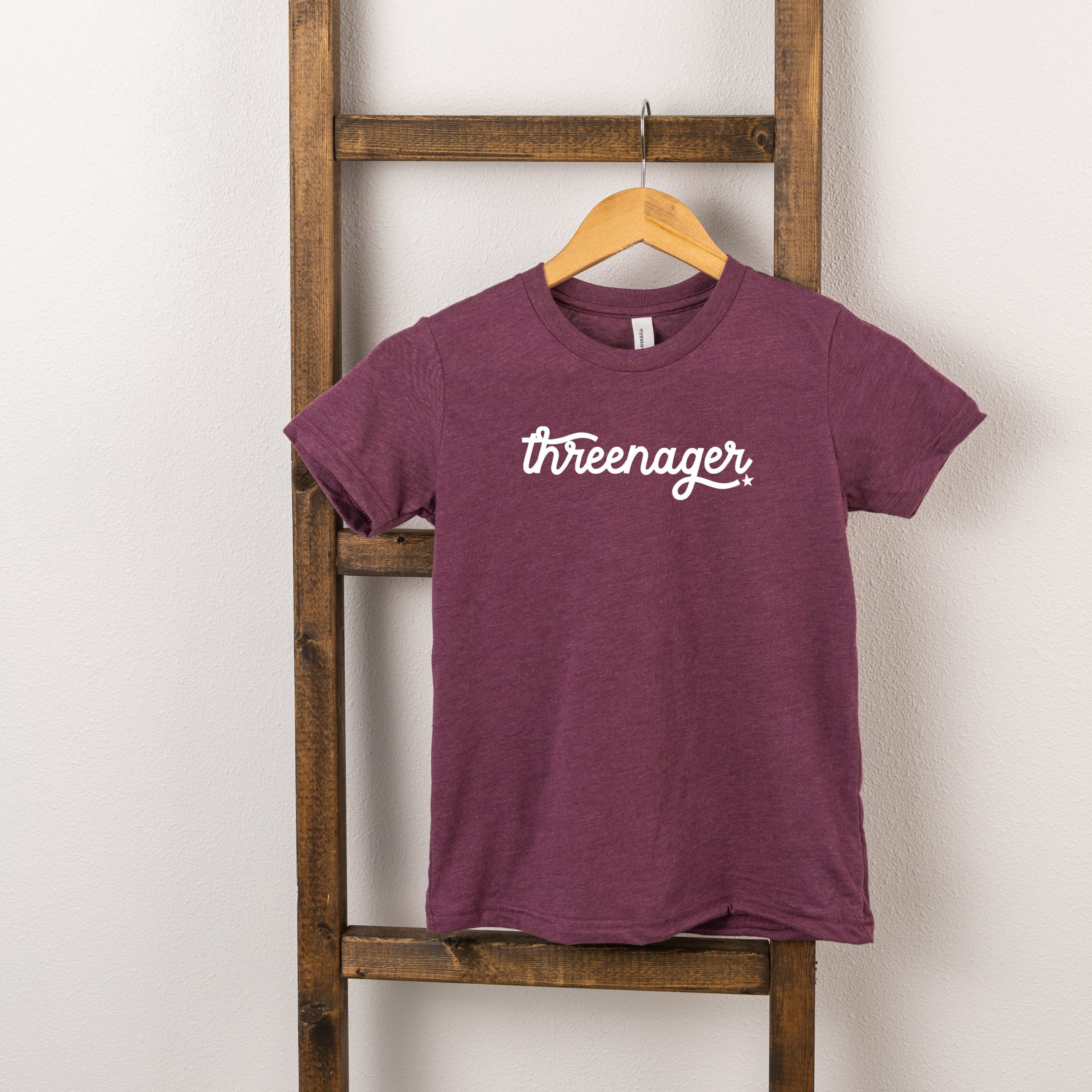 The Juniper Shop Toddler | Threenager Short Sleeve Crew Neck - Image 4