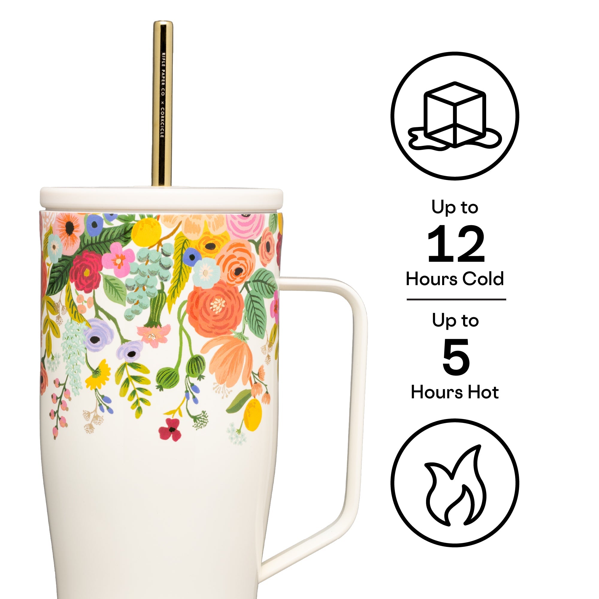 Rifle Paper Co. Cold Cup XL by CORKCICLE. - Image 3