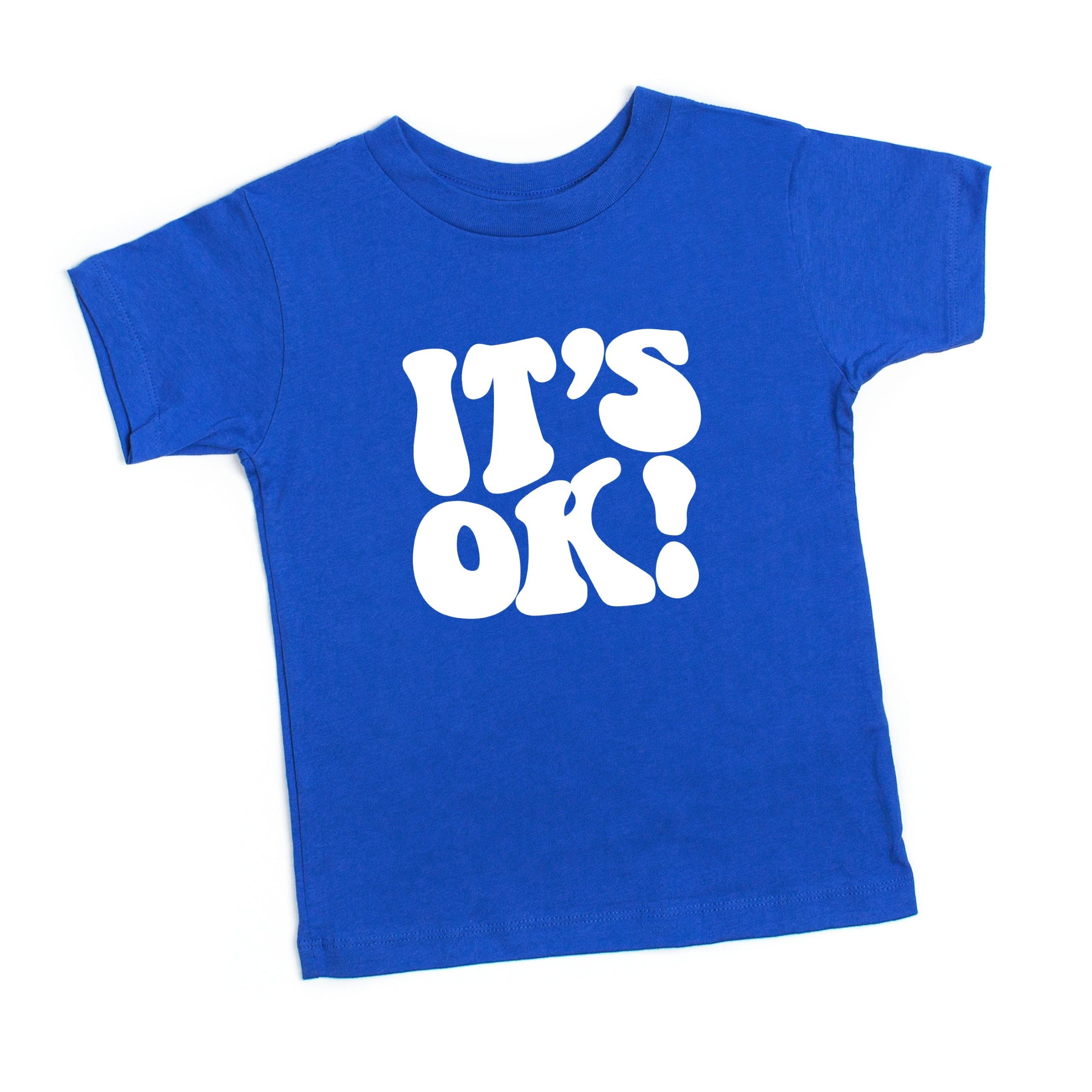 The Juniper Shop Toddler | It's Ok Short Sleeve Crew Neck - Image 4