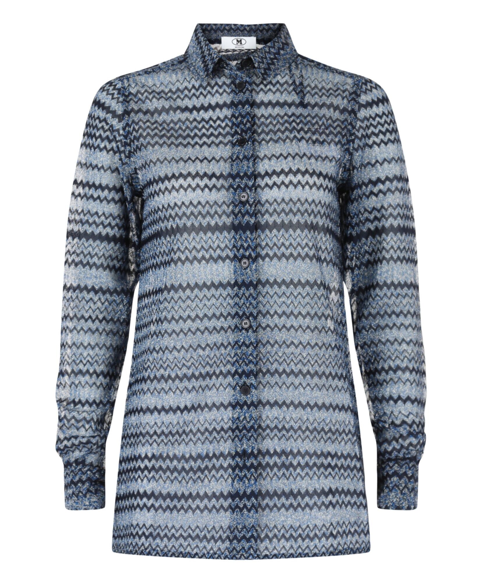 Missoni Signature Zig Zag Patterned Shirt