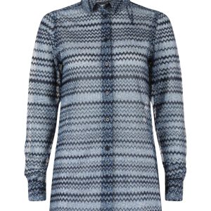 Missoni Signature Zig Zag Patterned Shirt