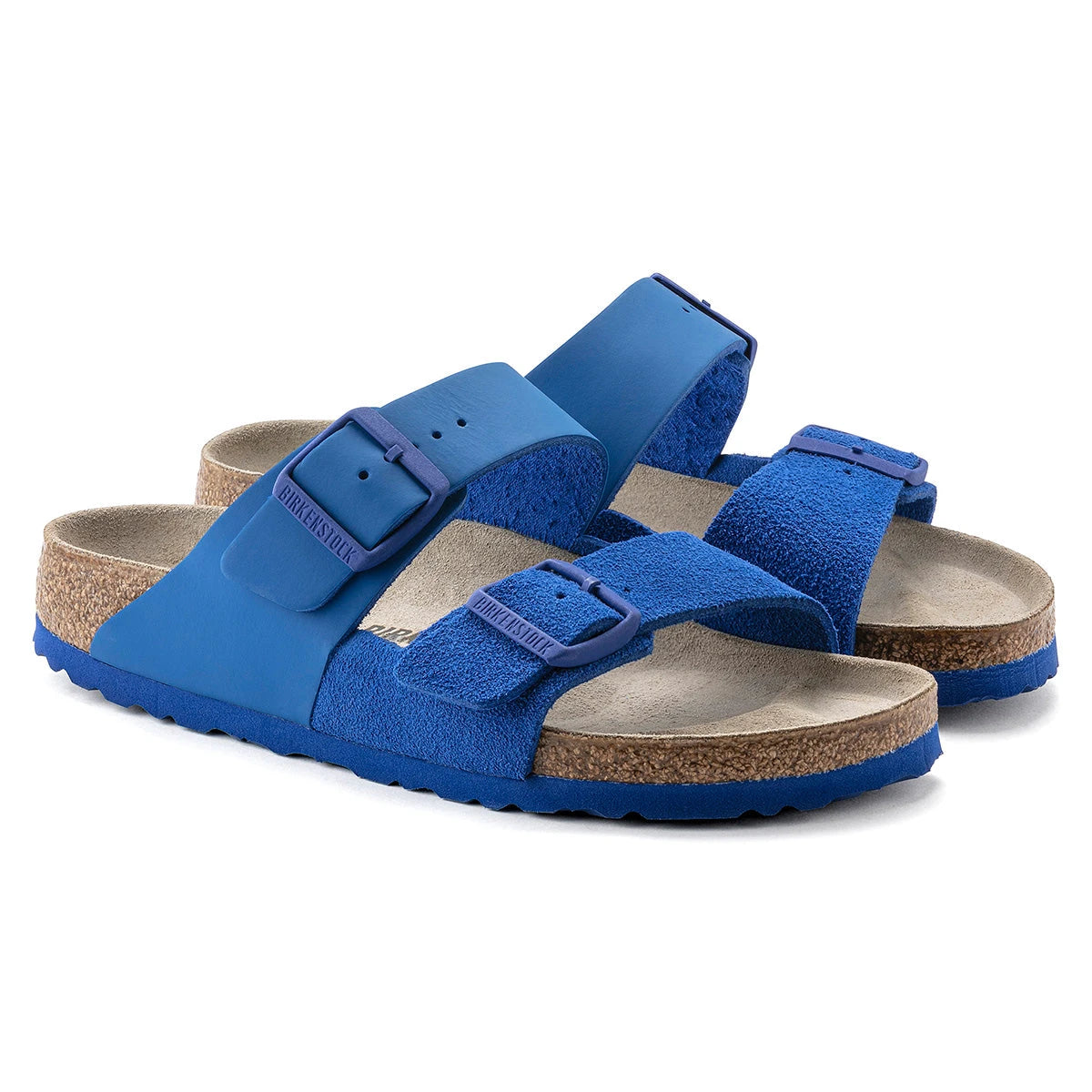 Birkenstock Arizona Split Natural Leather/Suede Sandals - Image 2