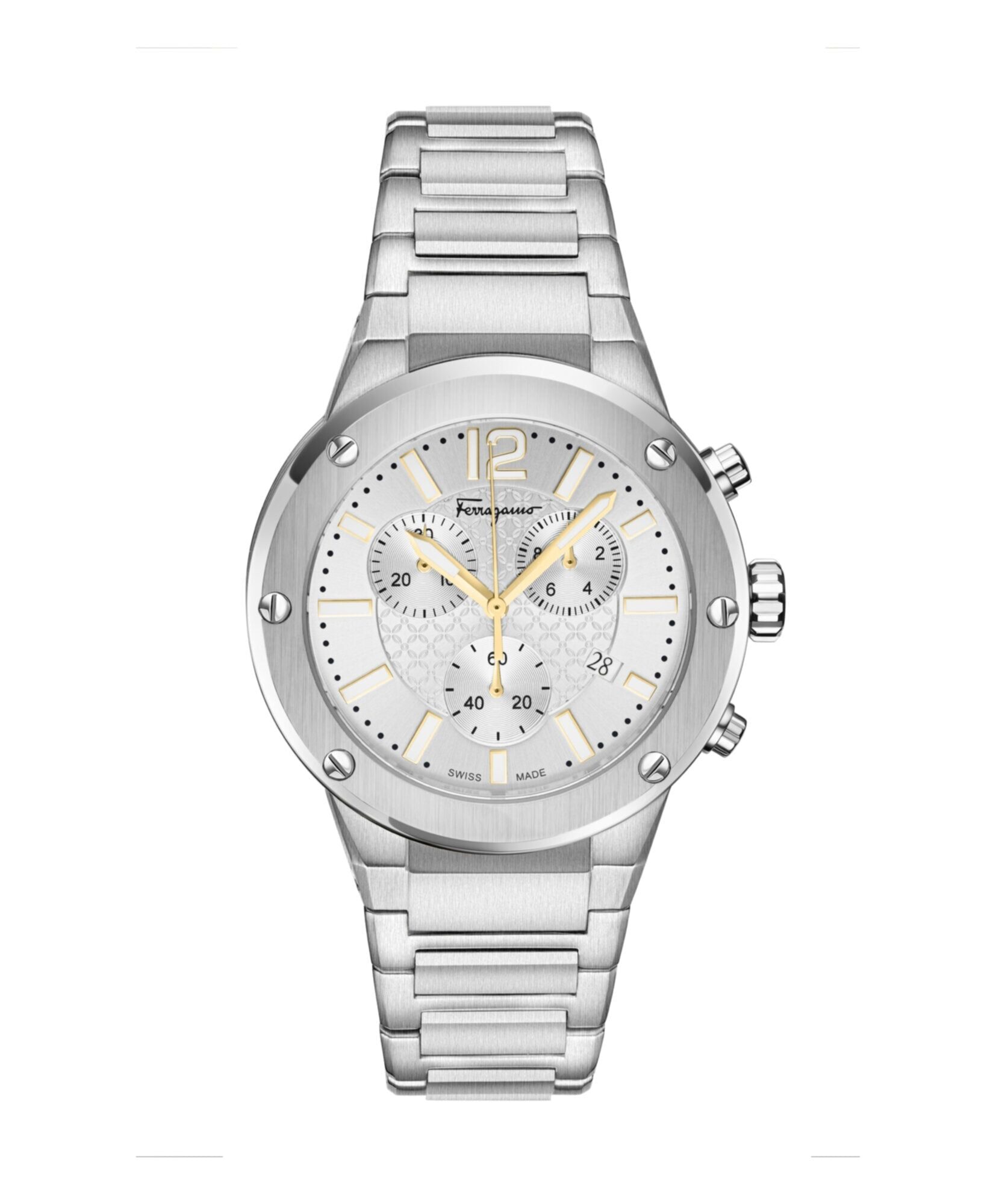 Ferragamo F-80 Chrono Bracelet Watch