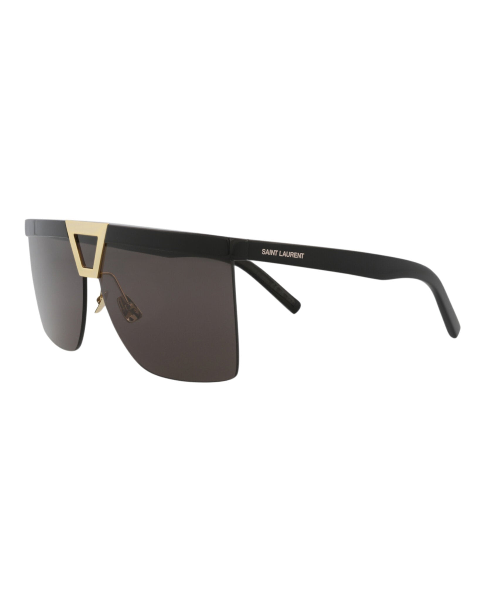 Saint Laurent Shield-Frame Acetate Sunglasses - Image 2