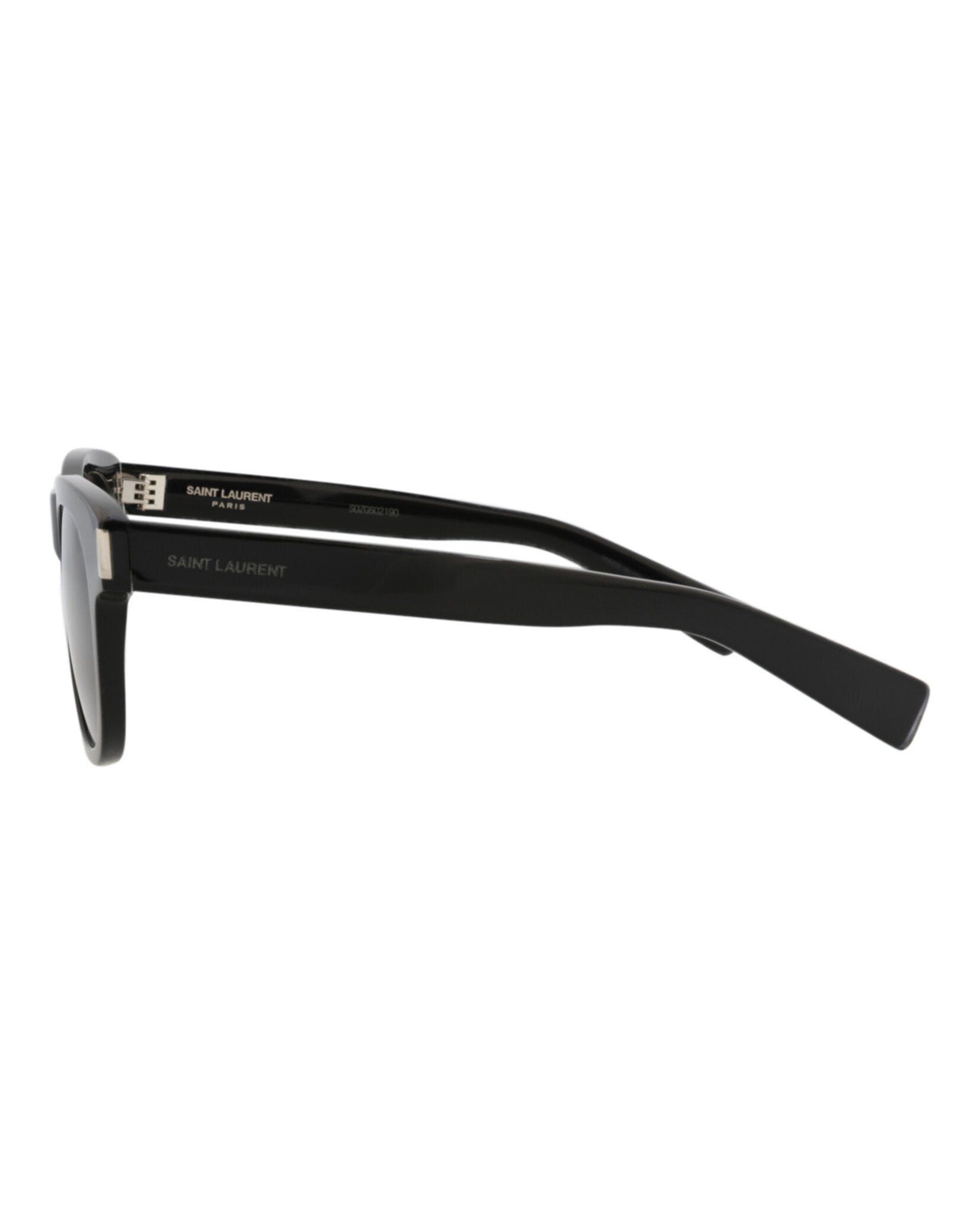 Saint Laurent Round-Frame Recycled Acetate Sunglasses - Image 3