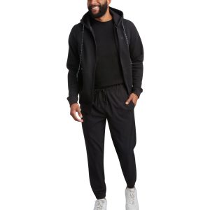 Spyder Men's Fleece Logo Hoodie - Black