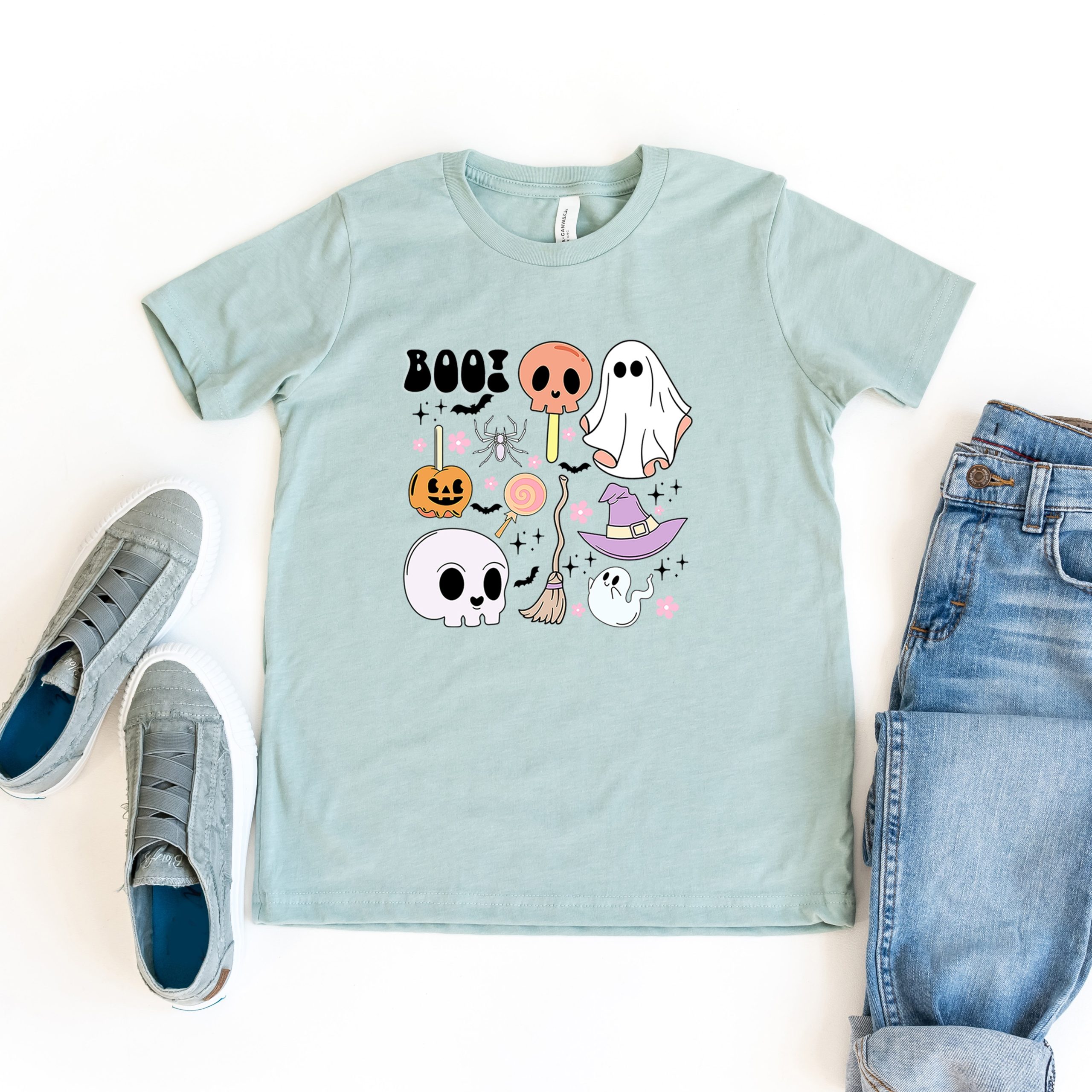 The Juniper Shop Youth Boo Chart Short Sleeve Crew Neck - Image 4