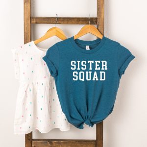 The Juniper Shop Toddler Sister Squad Short Sleeve Crew Neck