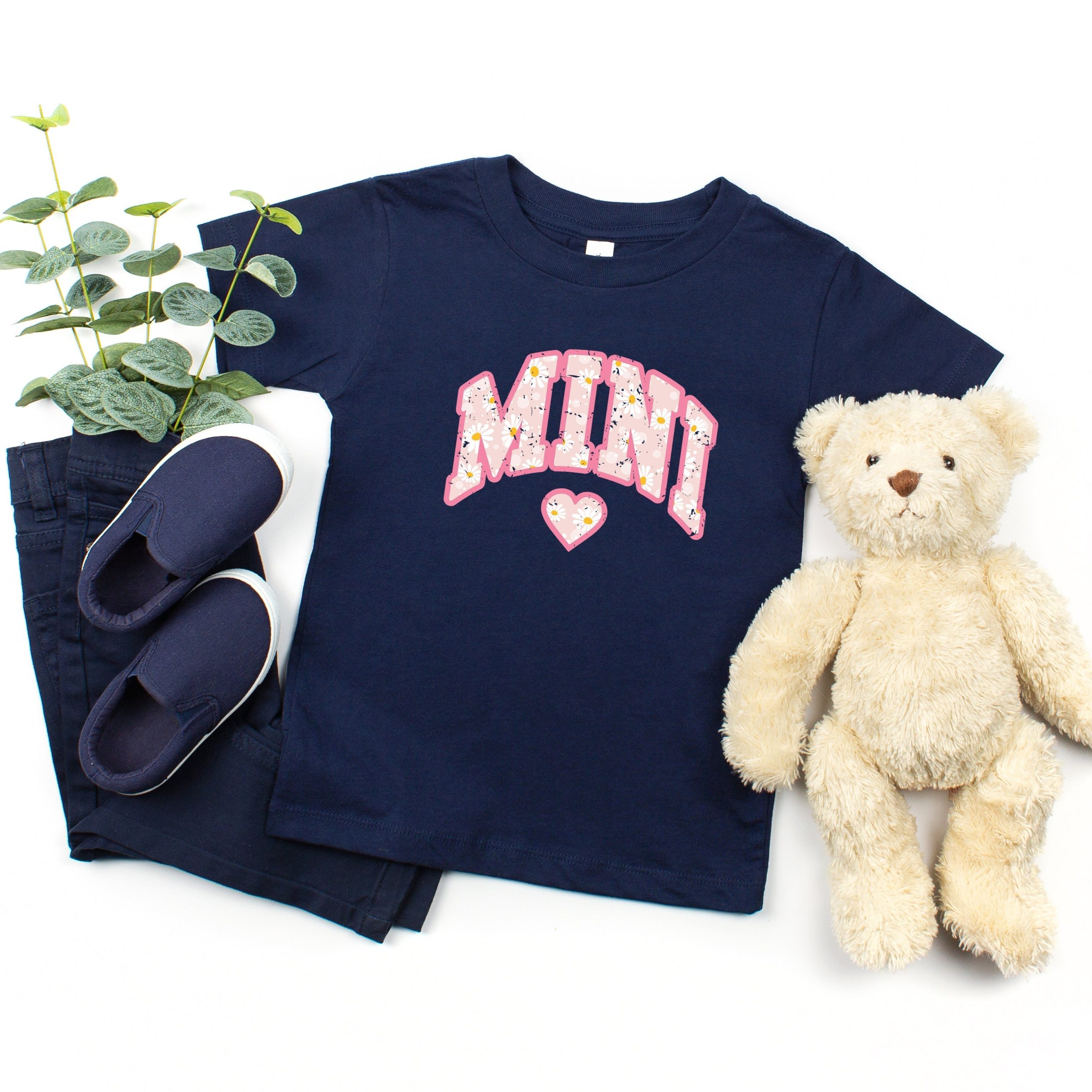 The Juniper Shop Toddler Mini Curved Floral Short Sleeve Crew - Image 3