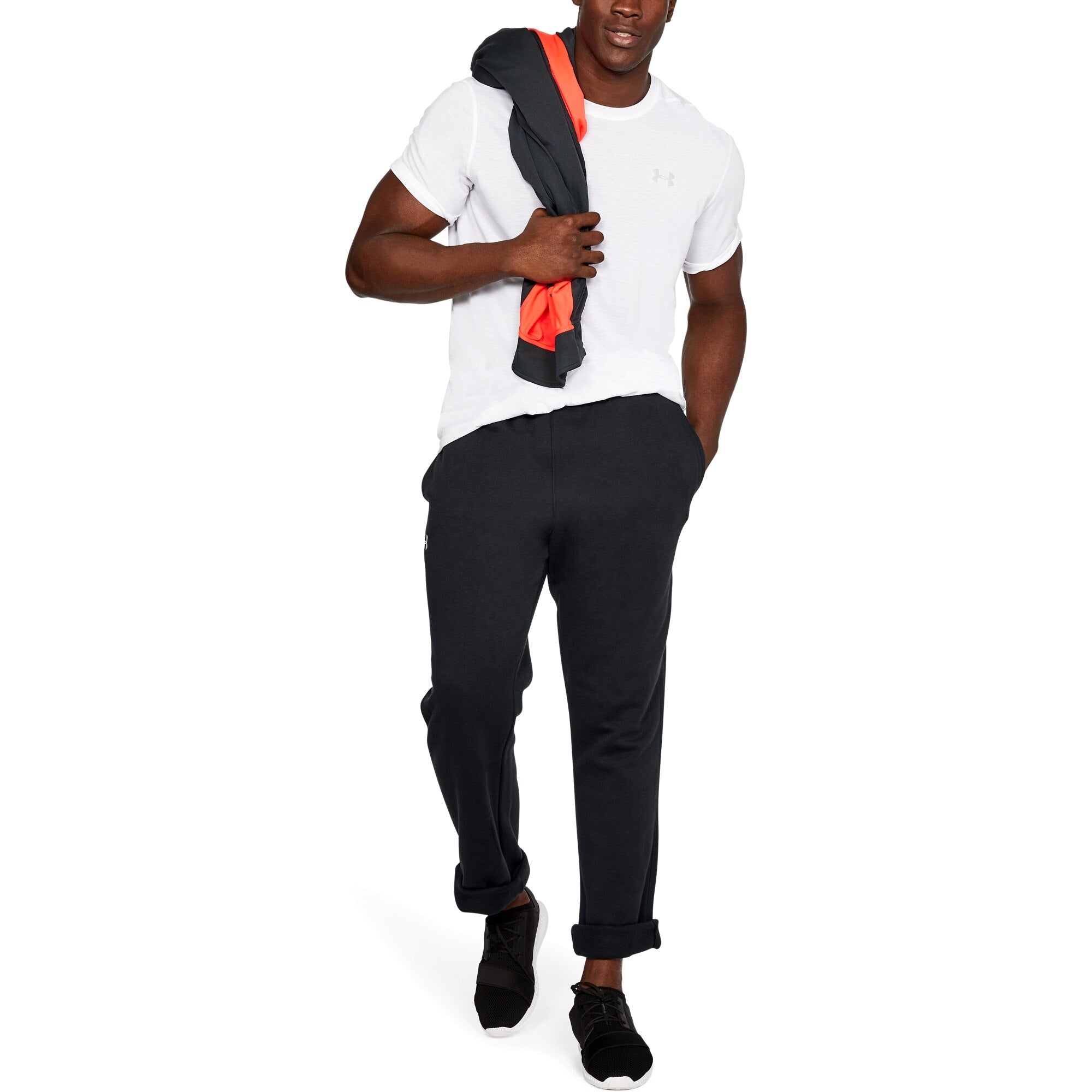 Under Armour Men's Hustle Fleece Pant - 1300124-001 - Image 3