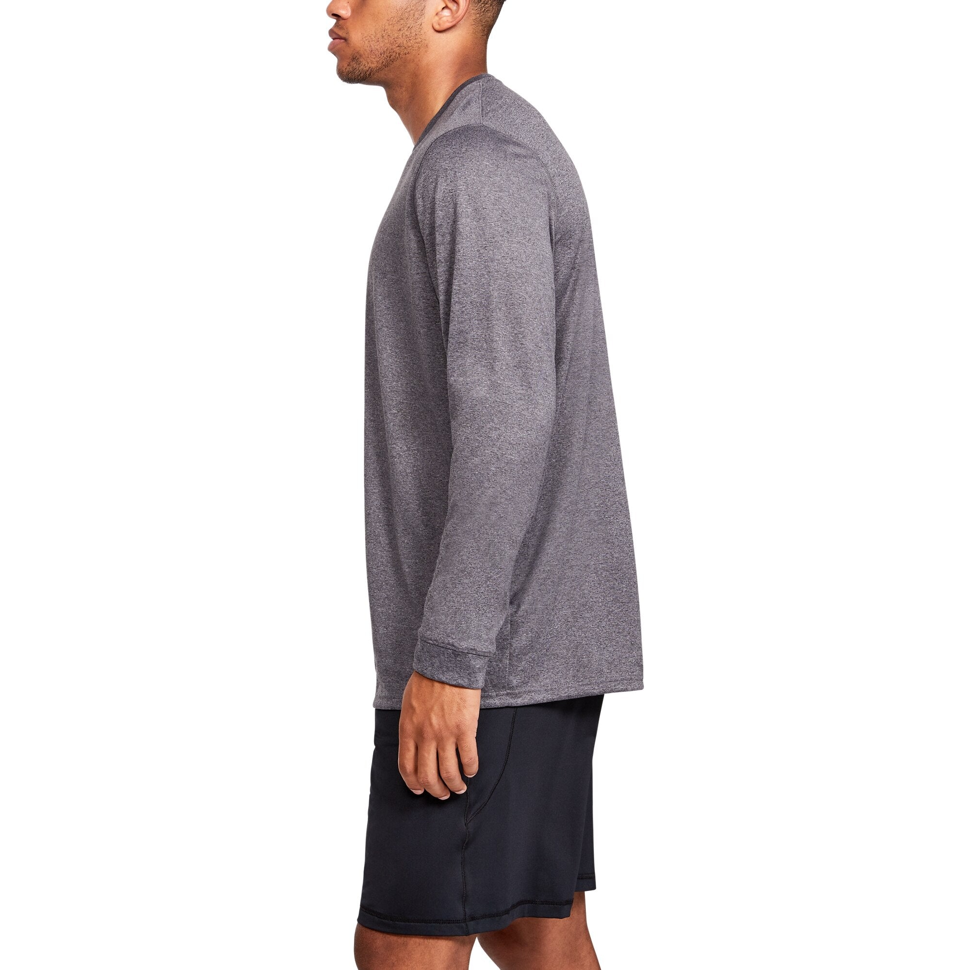 Under Armour Men's Locker Tee 2.0 Long Sleeve Shirt - 1305776-090 - Image 3