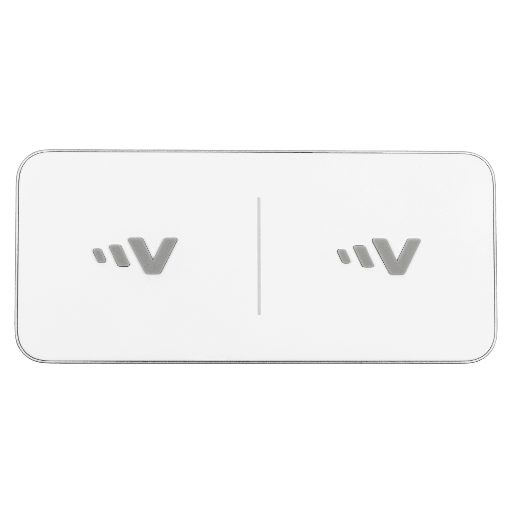 Ventev Dual Wireless Chargepad 15W - White