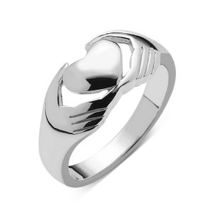 Vera & Co Sterling Silver Claddagh Ring for Women Size 6