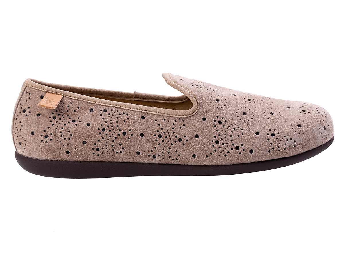 Spenco Paisley Ballet Suede Women's Slip On Shoes - Image 6
