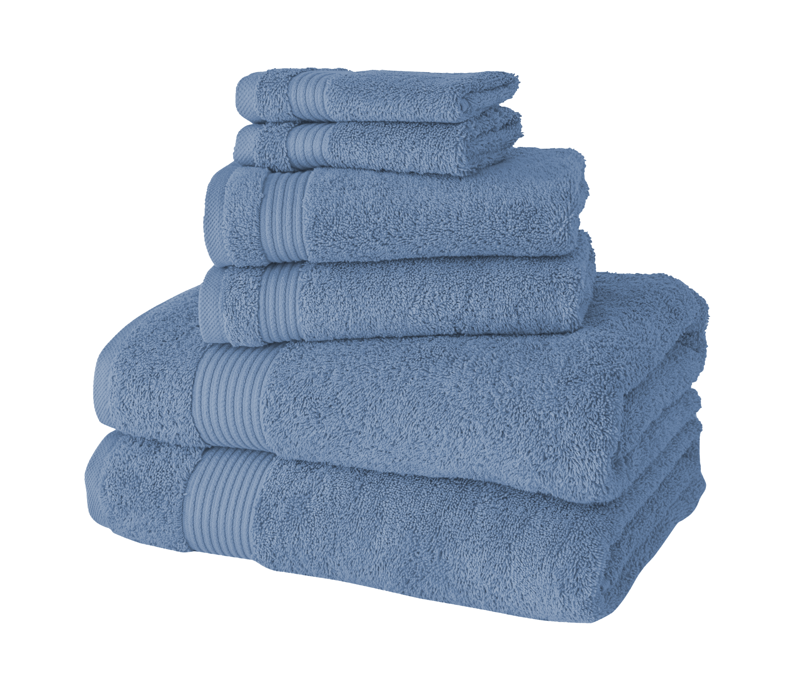 Classic Turkish Towels Amadeus Luxury Turkish Cotton Premium 6 Pc Towel Set - Image 11