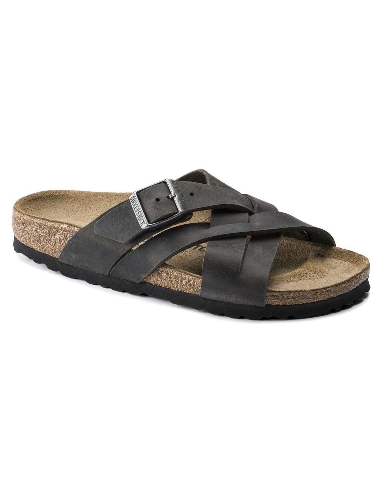 Birkenstock Lugano Oiled Leather Sandals - Image 20
