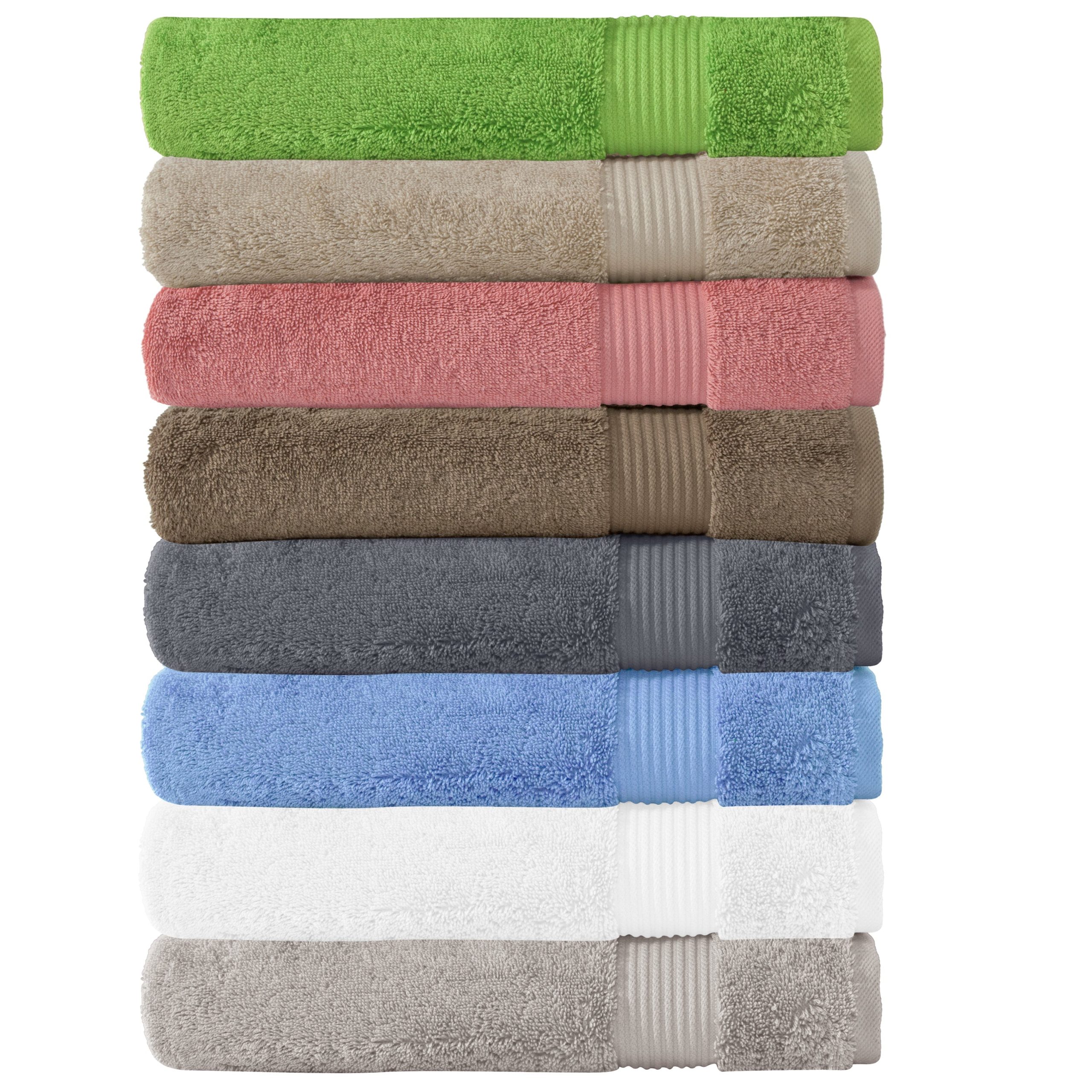 Classic Turkish Towels Amadeus Luxury Turkish Cotton Hotel Collection Quick Drying Bath Towels - 4 Pieces - Image 2