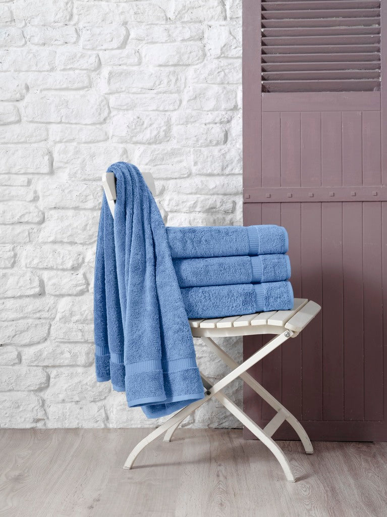 Classic Turkish Towels Cambridge Bath Towels Set of 4. Hotel Collection - Made in Turkey - Image 4