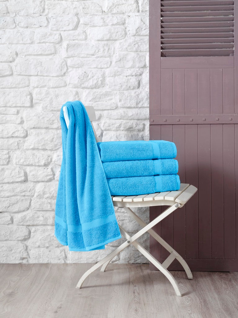 Classic Turkish Towels Cambridge Bath Towels Set of 4. Hotel Collection - Made in Turkey - Image 10