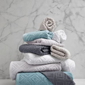 Classic Turkish Towels Larue Turkish Cotton Towel Set of 6