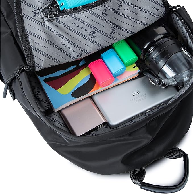 Talmont Small Waterproof Backpack ??Lightweight Travel Daypack for Women & Men. Fits 13 Laptop ??Gym. College. Beach. Everyday Bag - Image 4