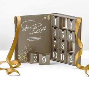 callura 12-Day Crystal Jewellery Advent Calendar made with Swarovski Crystals ?C Elegant Holiday Gift for Women Set 2