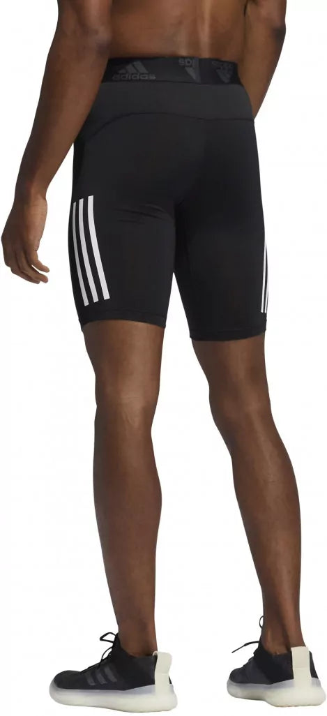 adidas Men's Techfit 3 Stripe Short Tights - Gl0458